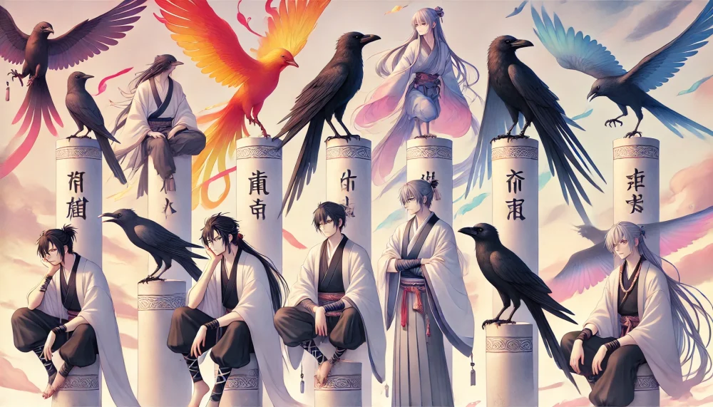 【鬼滅の刃】鎹鴉(カラス)の名前・声優一覧|特徴と役割を徹底解説