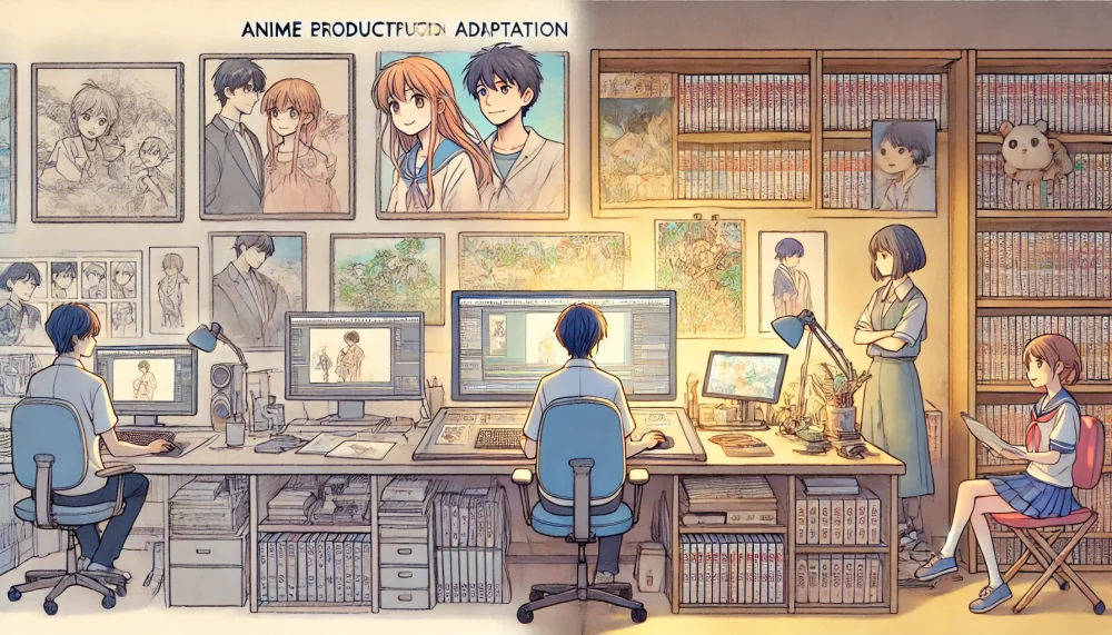 アニメと原作漫画の関係性