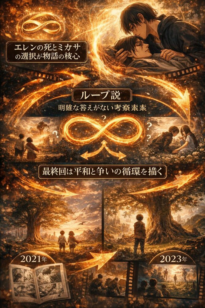 、進撃の巨人最終回の全てを徹底解説し、あなたの疑問を解消