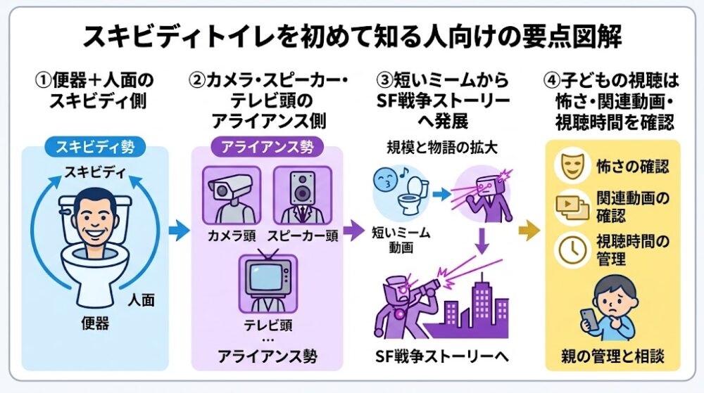 スキビディトイレを初めて知る人向け
