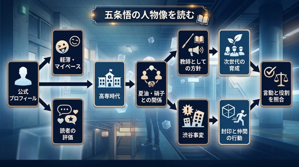 五条悟の人物像を読む